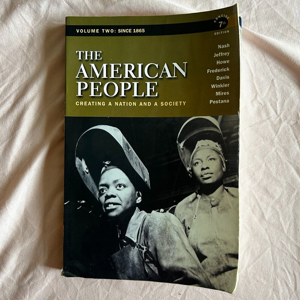 The American People: Creating a Nation and a Society, Concise Edition, Volume 2